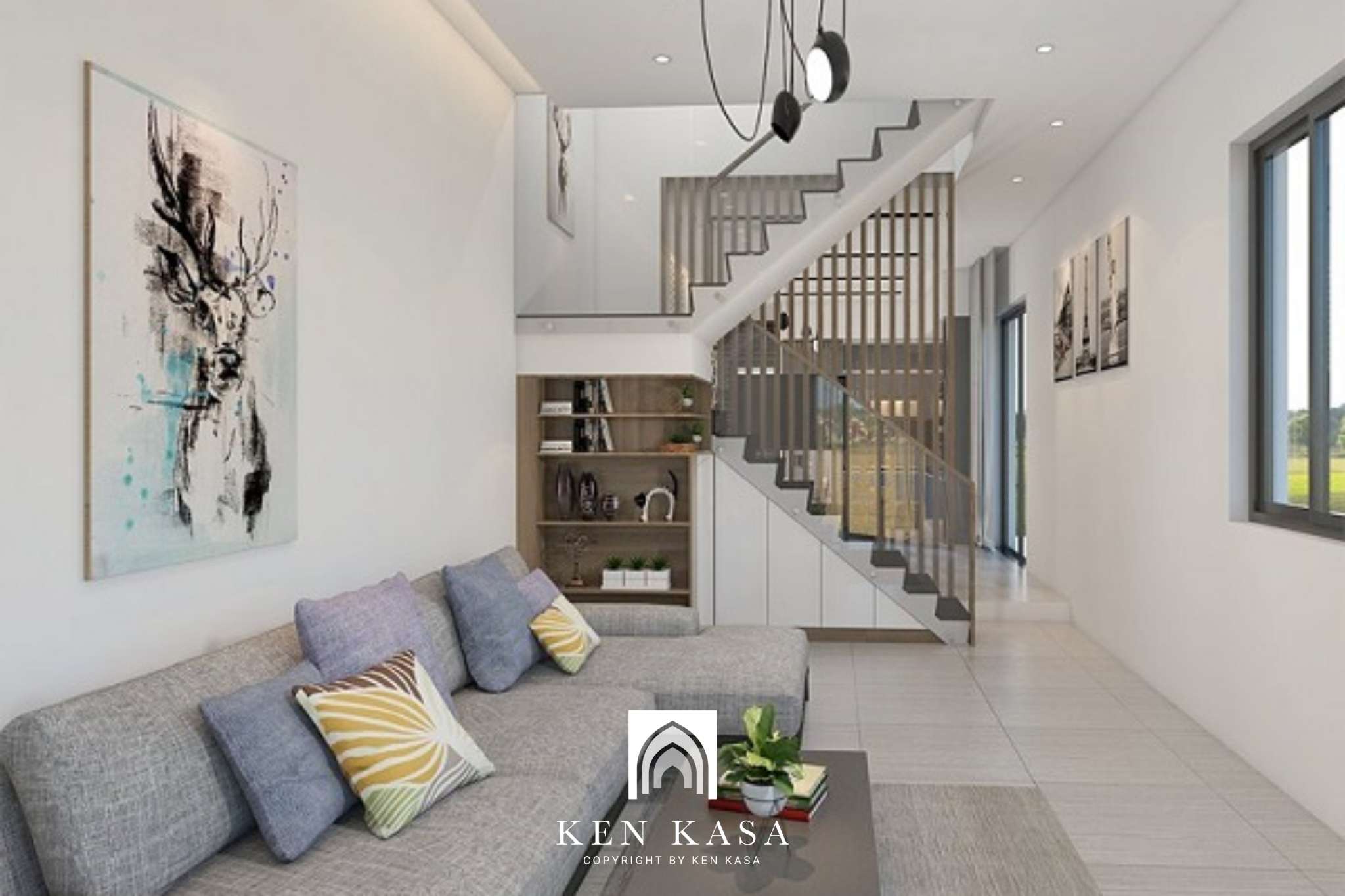 Tối ưu hóa không gian khi thiết kế homestay nhà ống 
